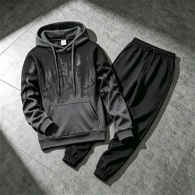 Winter Clothing Pants - Осенне-зимние мужские худи, спортивный костюм, повседневные