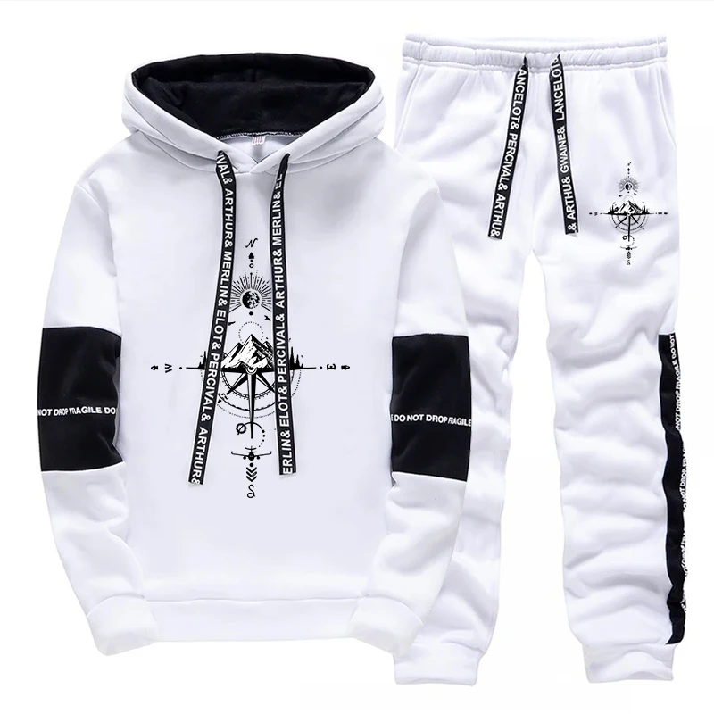 Winter Clothing Pants - Новый осенне-зимний мужской спортивный костюм: модные