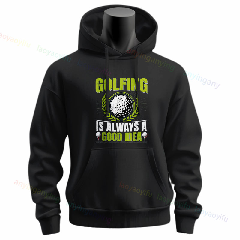 Winter Clothing Ideas - Гольф хорошая идея Забавный игрок в