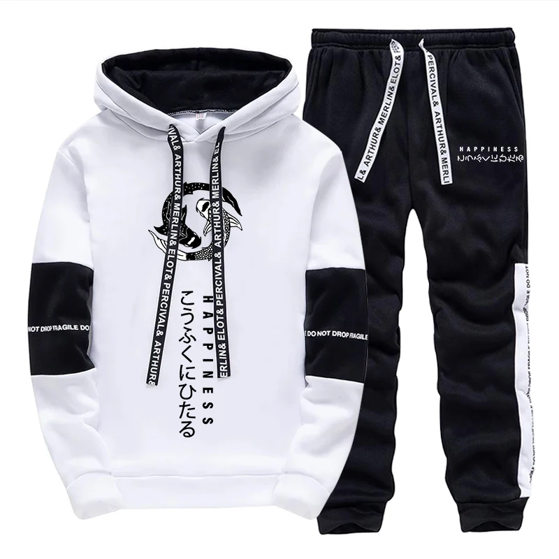 Winter Clothing Pants - Модный мужской спортивный костюм с принтом,