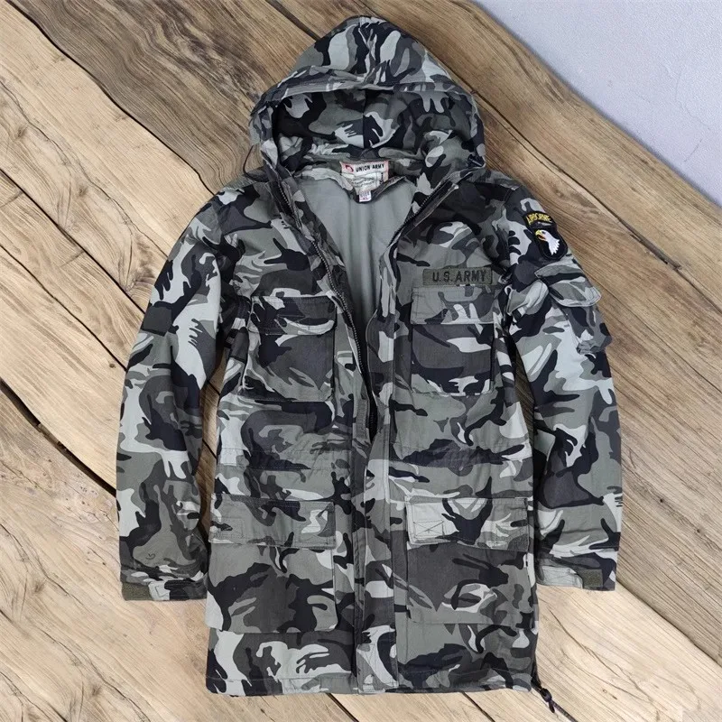 Американская военная флисовая  – обзор и цена Fleece Hoodie Lined