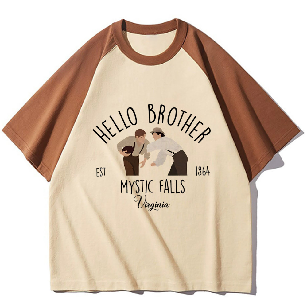 Damon Salvatore t-shirt teen a – обзор и цена Winter Clothing Aesthetic