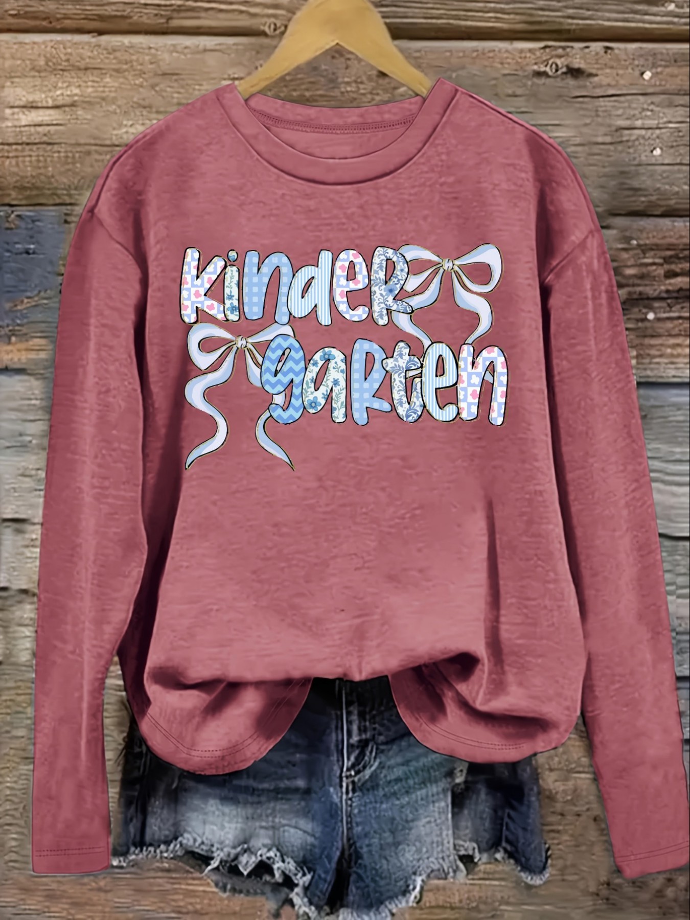 Женская повседневная футболка  – обзор и цена Winter Clothing Kindergarten